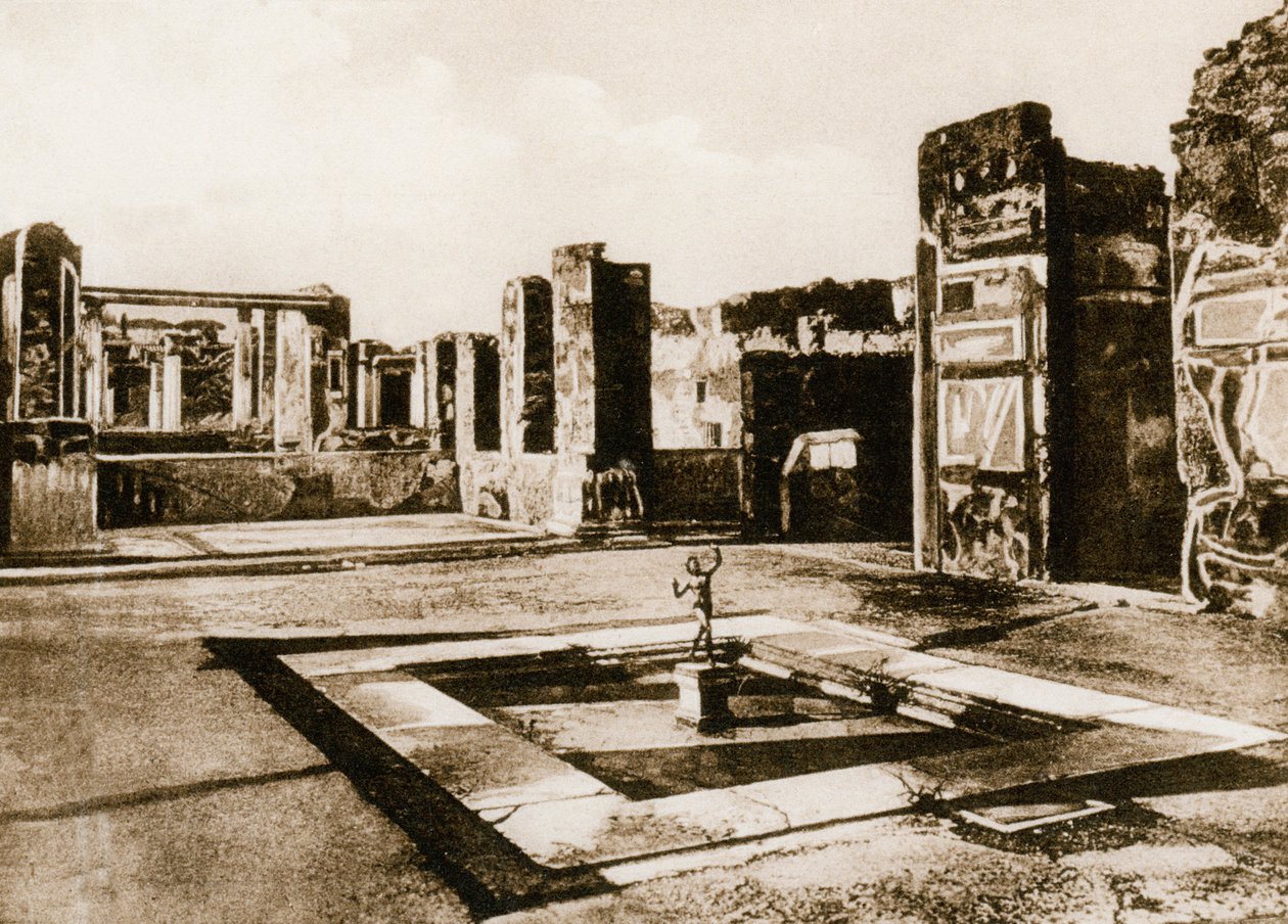 Apollo temploma, Pompei, Olaszország, 1900-as évek alkotó: Unbekannt