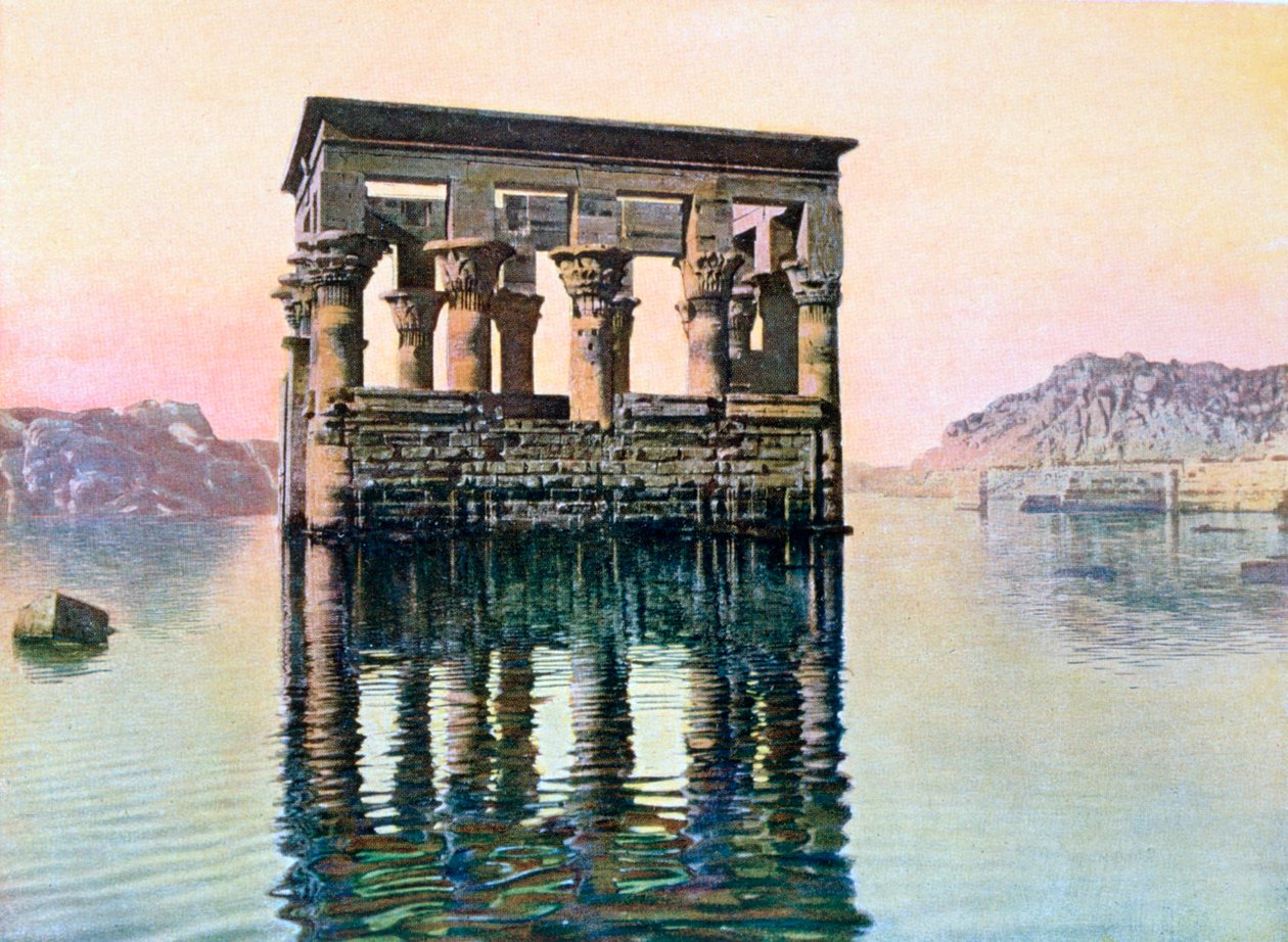 Traianus templomi kioszkja, Philae, Egyiptom, XX. század alkotó: Unbekannt