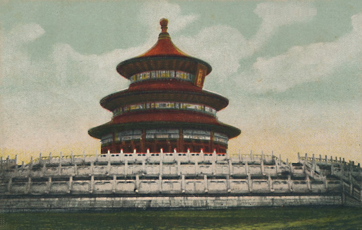 Mennyország temploma, Pekin, 1910. alkotó: Unbekannt