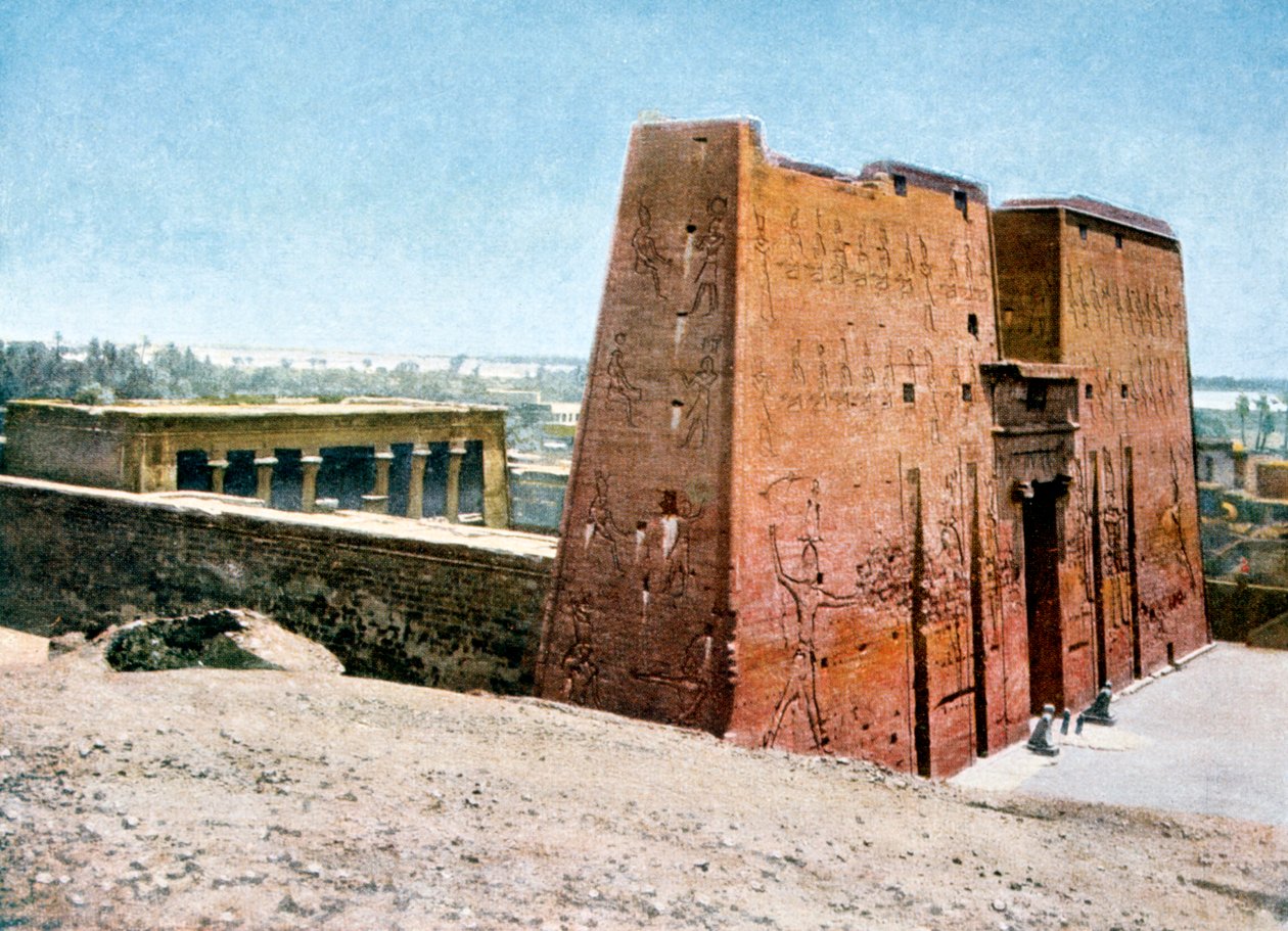 Hórusz temploma, Edfu, Egyiptom, XX. század alkotó: Unbekannt