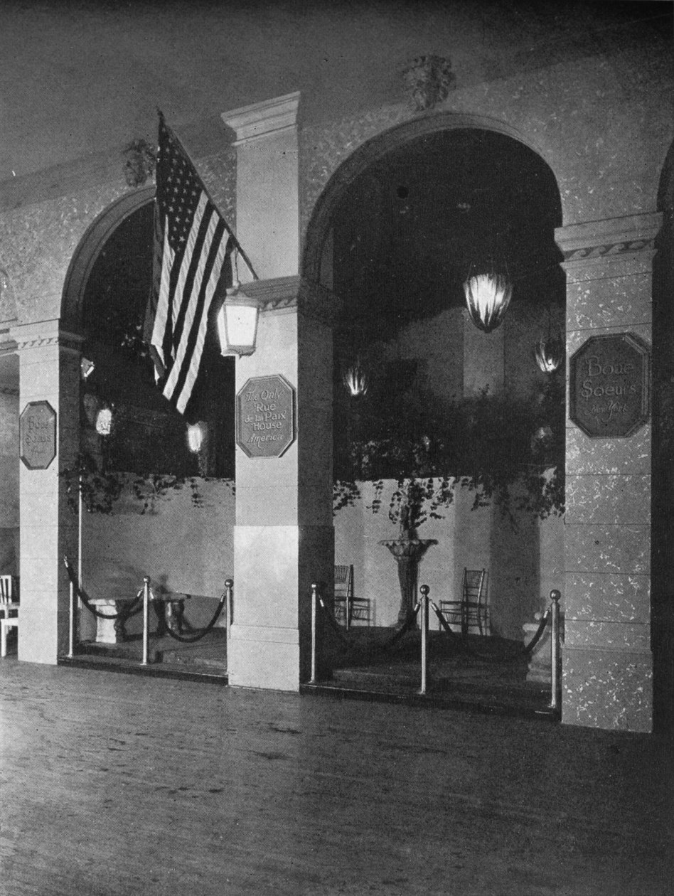 Ideiglenes ívek állandó mólókkal kombinálva, 1924 alkotó: Unbekannt