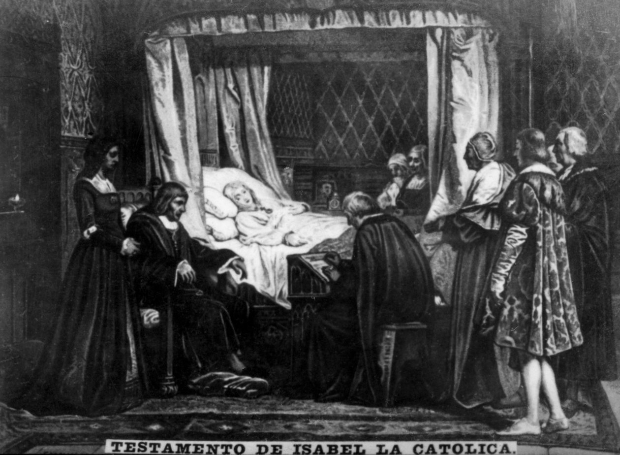 Katolikus Izabel testamentuma, 16. század, 1920-as évek alkotó: Unbekannt