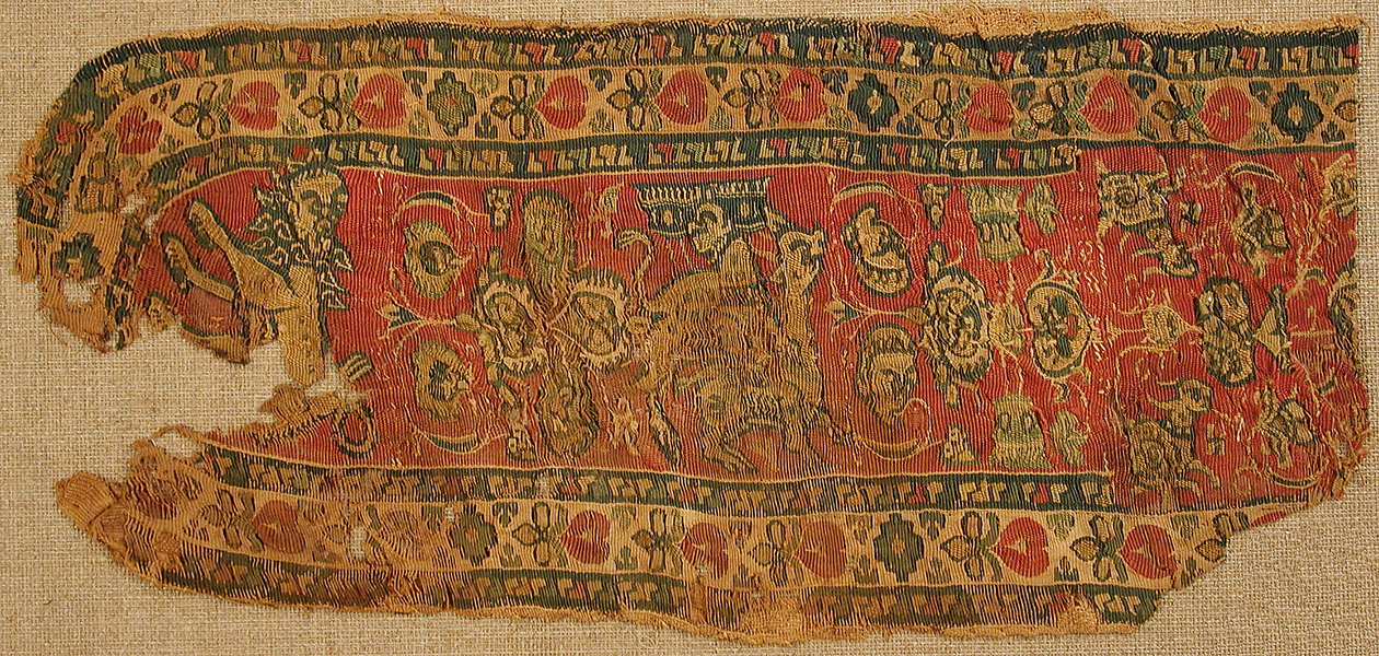 Textiltöredék, bizánci, 8-9. század. alkotó: Unbekannt