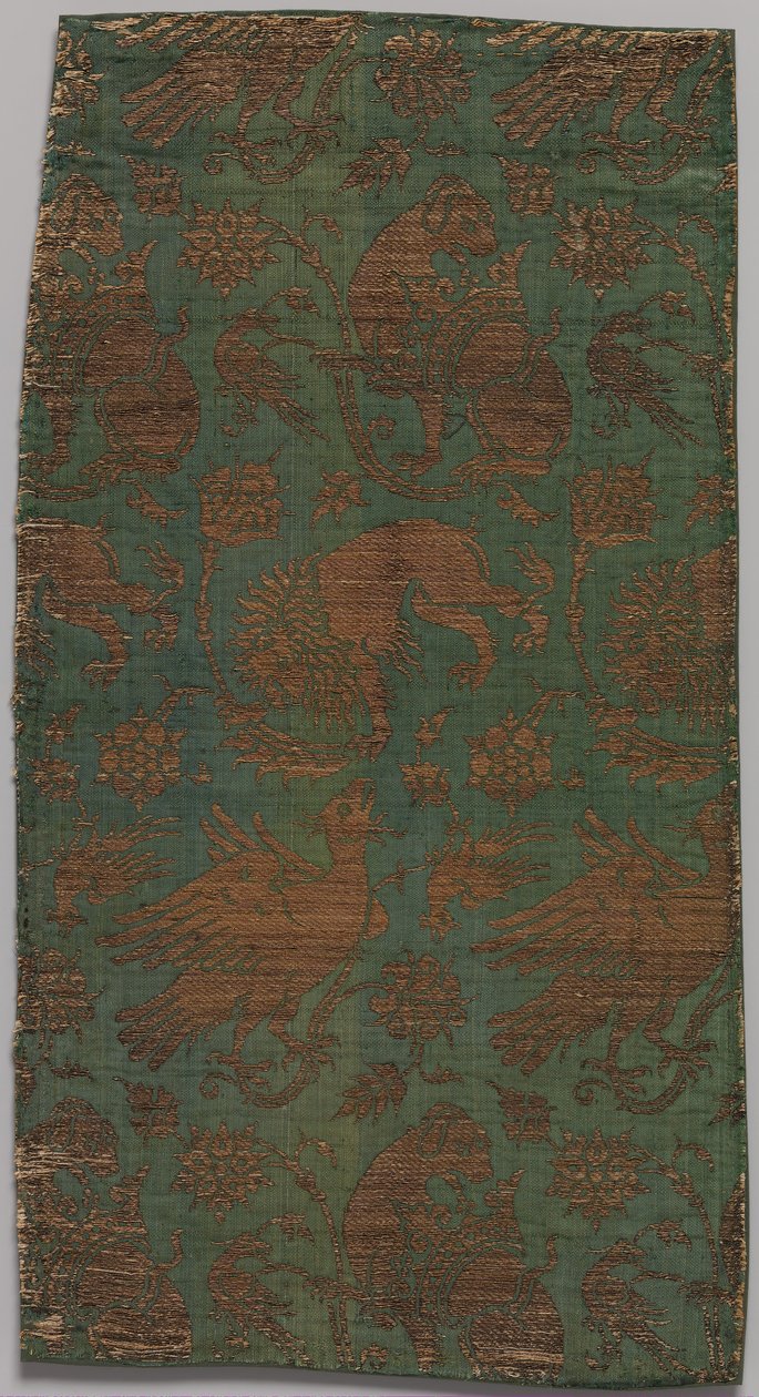 Textil, olasz, 14. század vége-15. század eleje. alkotó: Unbekannt