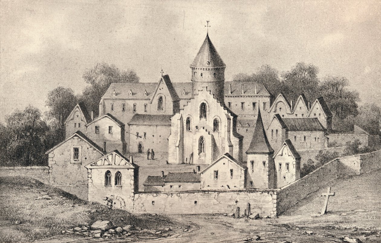 A St Antoine des Champs-i apátság, 1915. alkotó: Unbekannt
