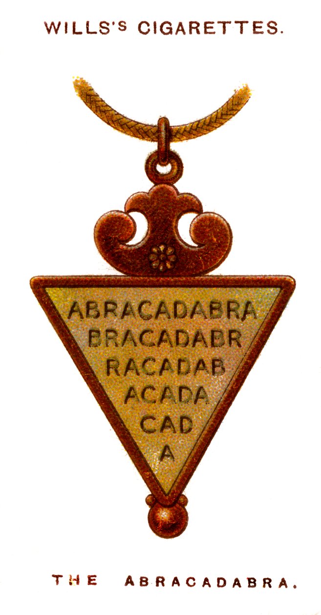 Az Abracadabra, 1923 alkotó: Unbekannt