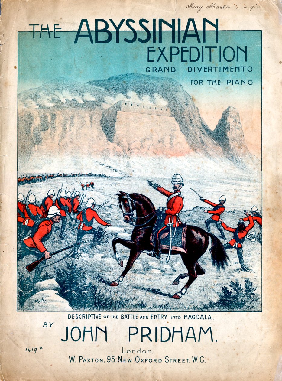 Az abesszin expedíció, 1868 alkotó: Unbekannt