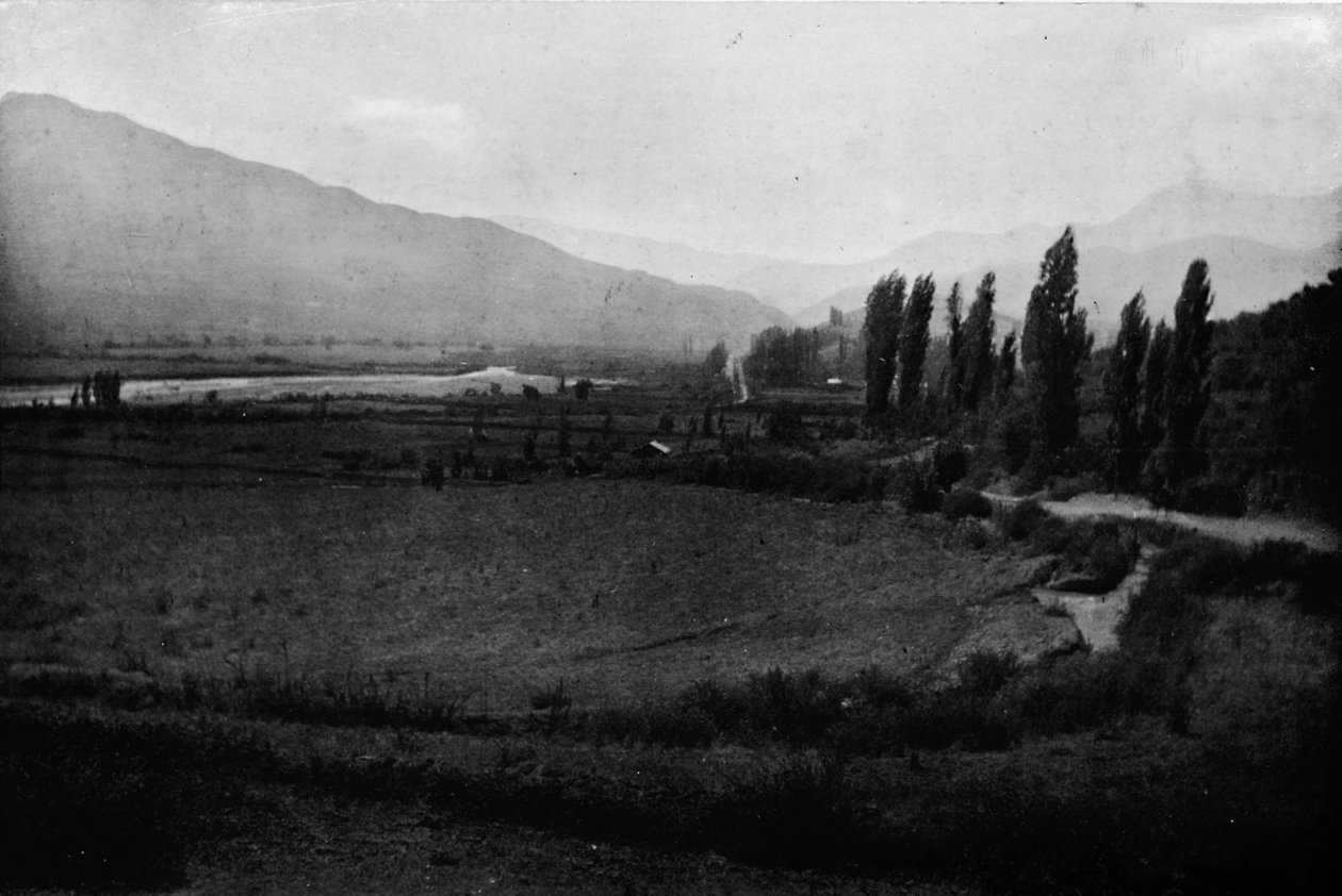 Az Aconcagua-völgy, az egyik első termesztés, 1911 alkotó: Unbekannt