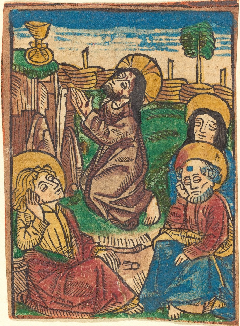 Az agónia a kertben c. 1490. alkotó: Unbekannt