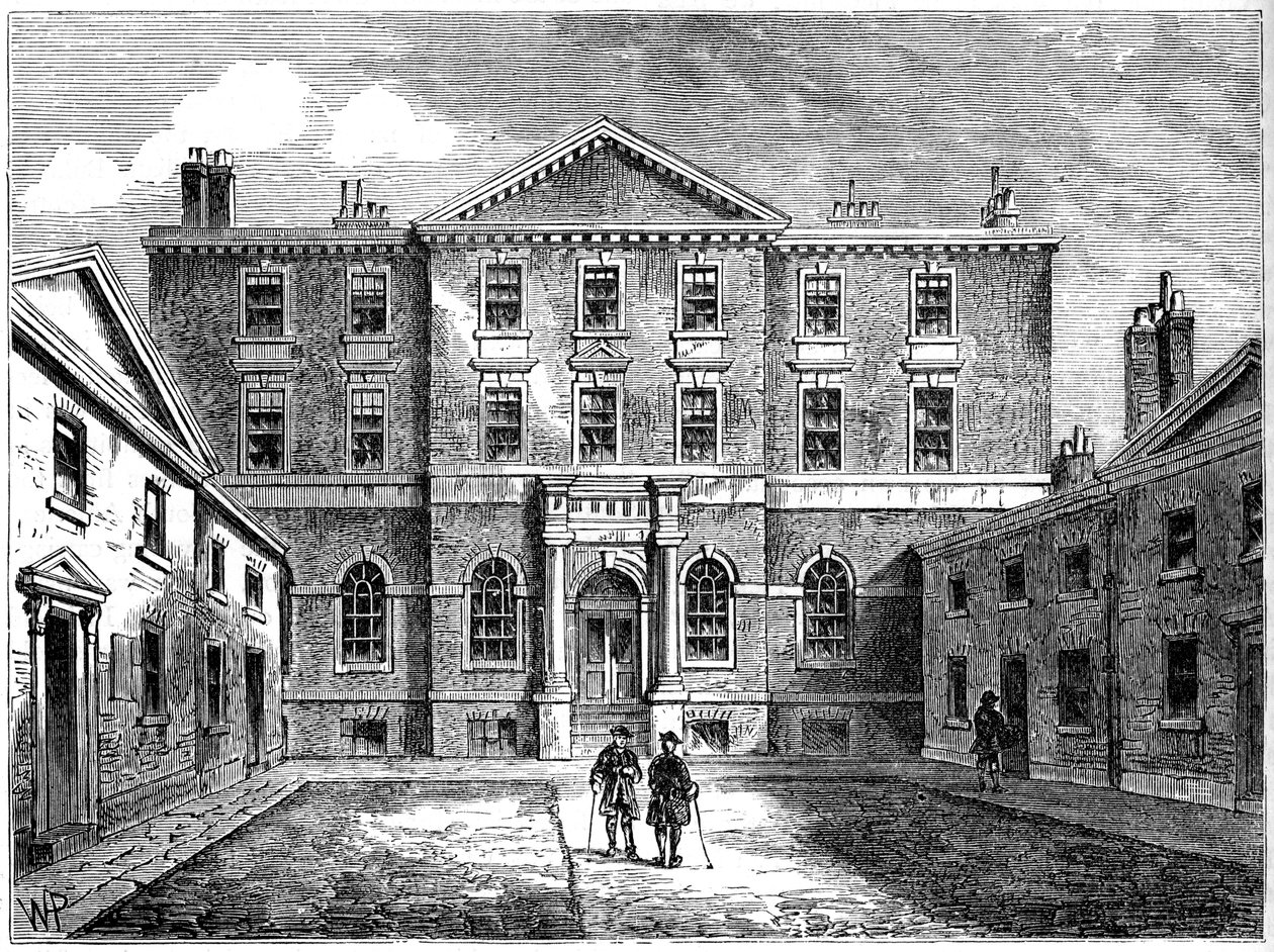 The Albany, London, 1805-1891 alkotó: Unbekannt