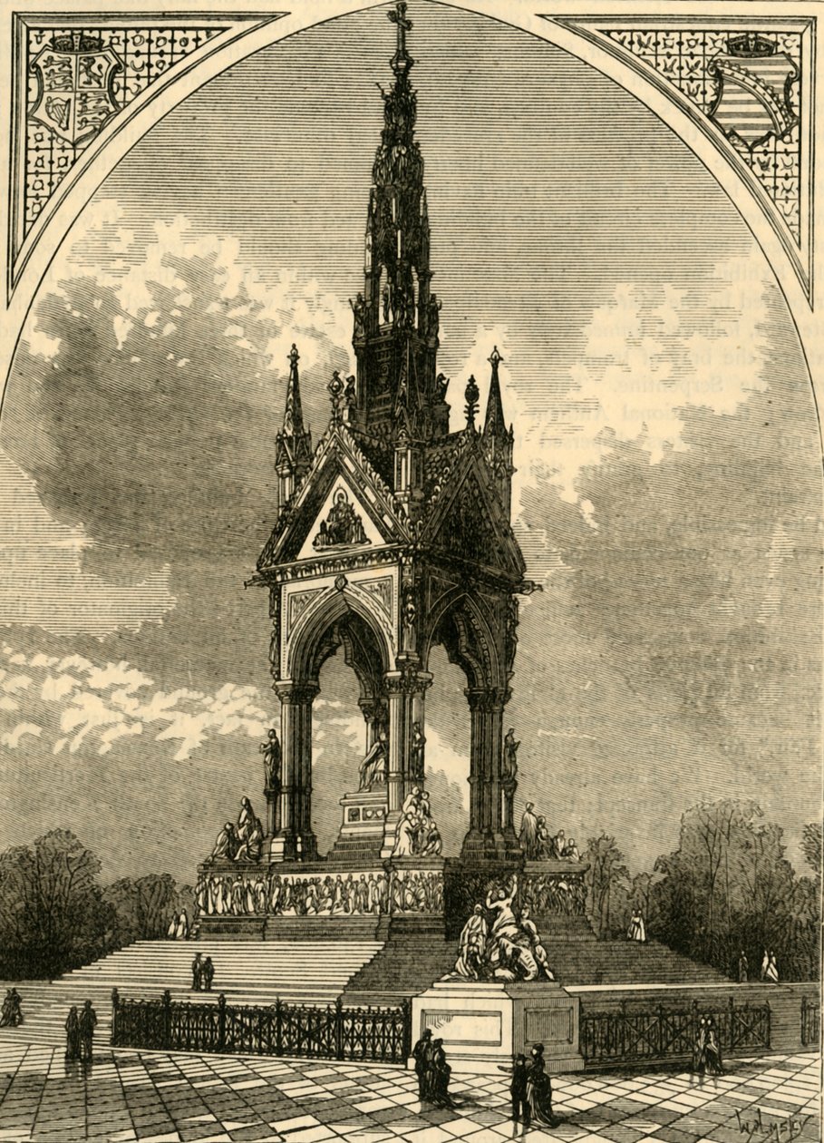 Albert-emlékmű, 1876. alkotó: Unbekannt