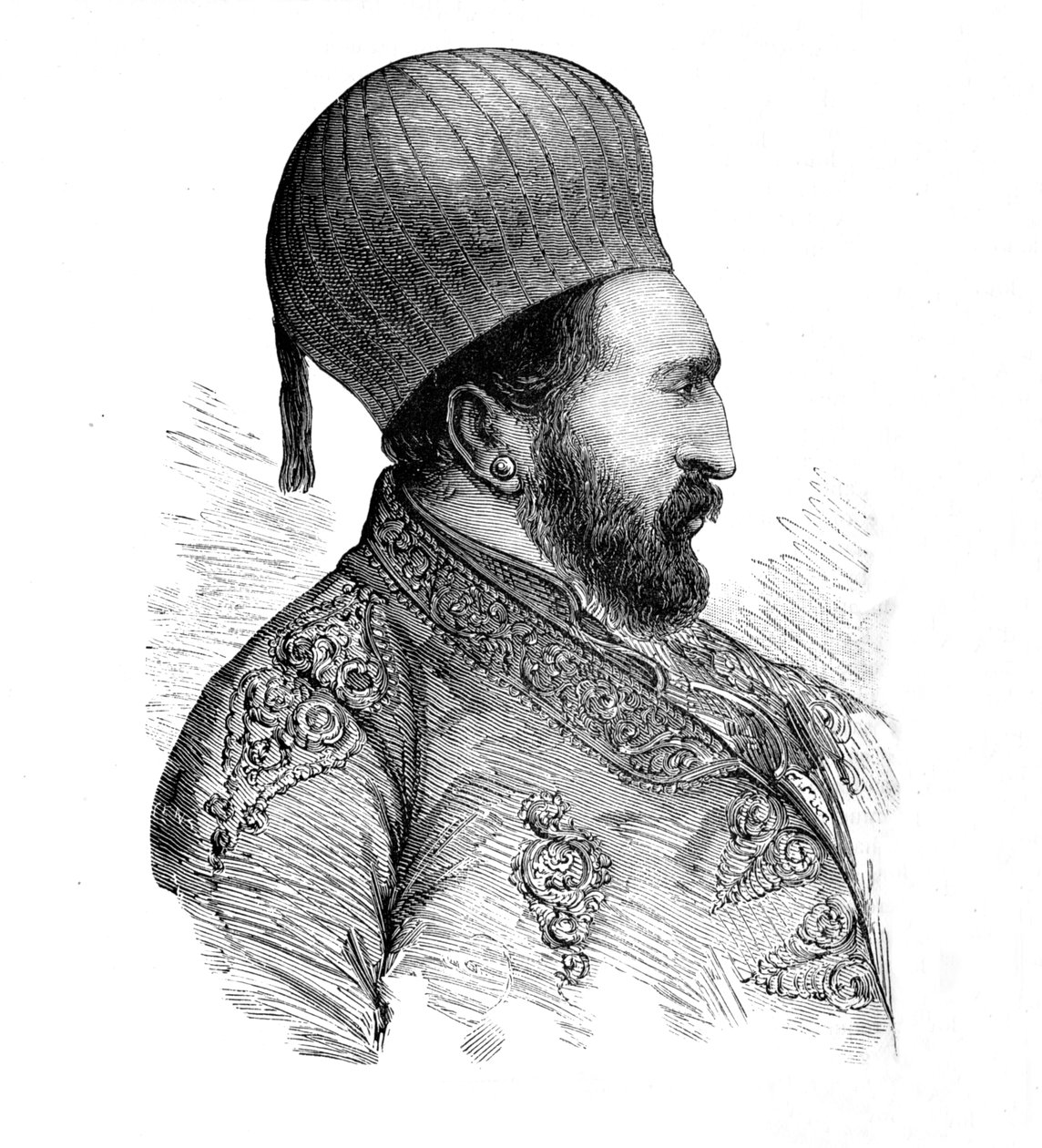 Az Ameer Yakoub Khan, 1880 alkotó: Unbekannt