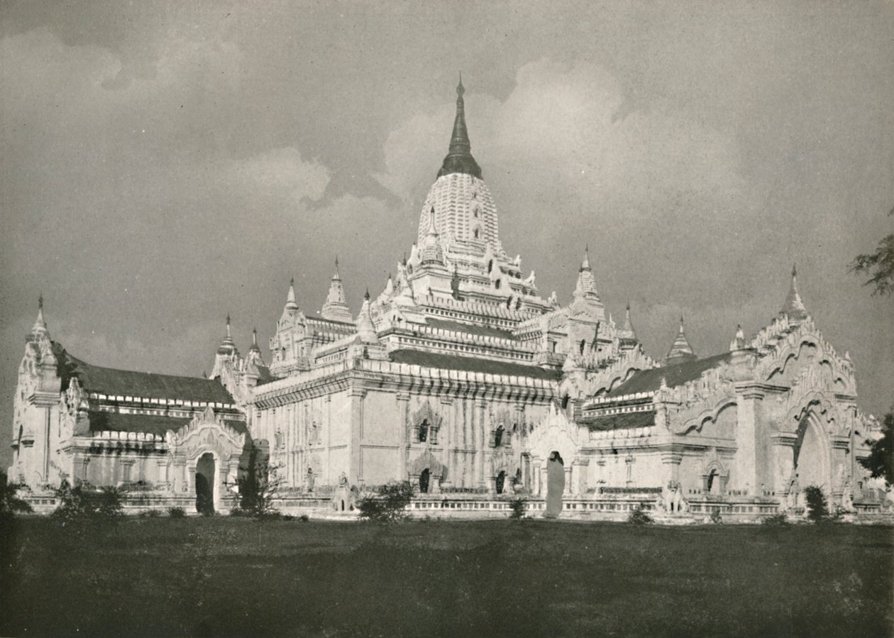 Az Anauda pagoda, Pagau, 1900. alkotó: Unbekannt