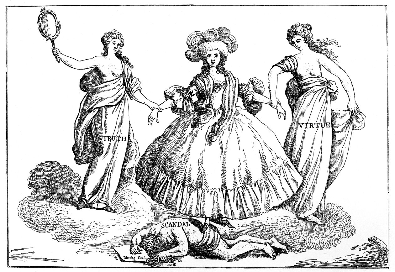Devonshire hercegnőjének apoteózisa, 1784 alkotó: Unbekannt