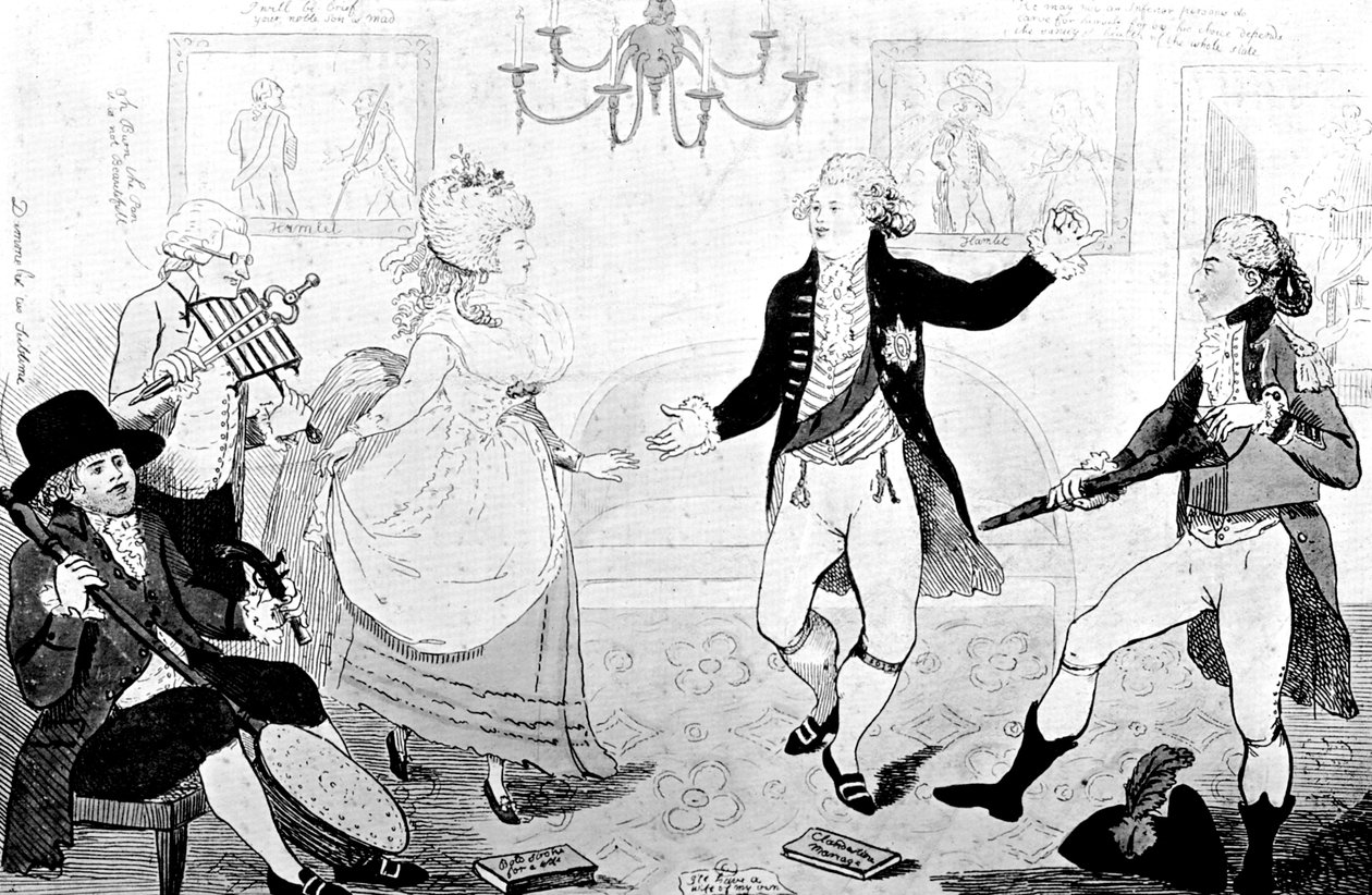 Április bolondja, avagy Egy éjszaka bolondjai..., 1786 alkotó: Unbekannt