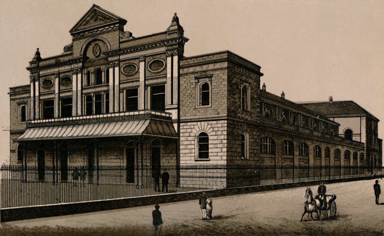 Az akvárium, Yarmouth, 1880. alkotó: Unbekannt