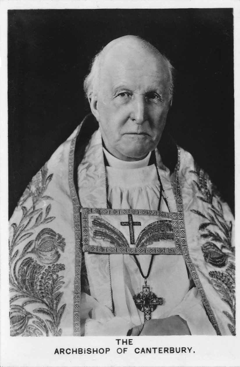 Dr. Cosmo Gordon Lang, Canterbury érseke, 1937 alkotó: Unbekannt