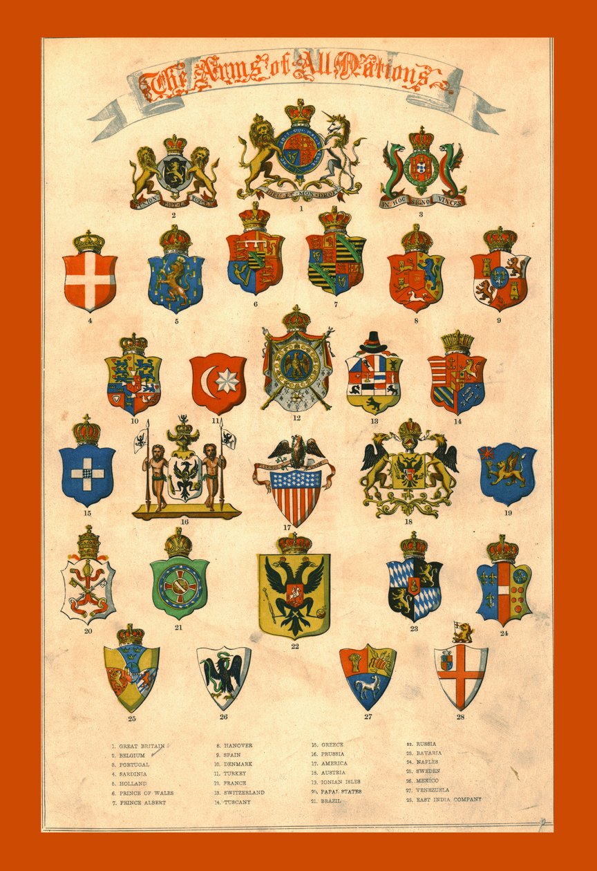 Minden nemzet fegyvere, 1858. alkotó: Unbekannt