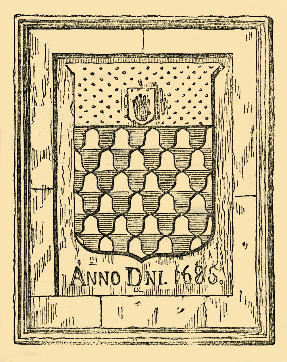 Tichborne fegyverei, 1881. alkotó: Unbekannt