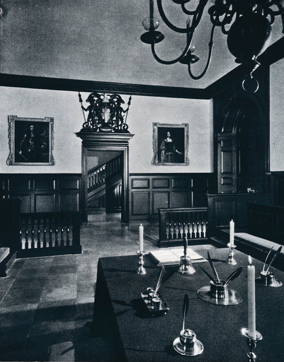 A Burgesses Ház gyülekezeti terme, 1938 alkotó: Unbekannt