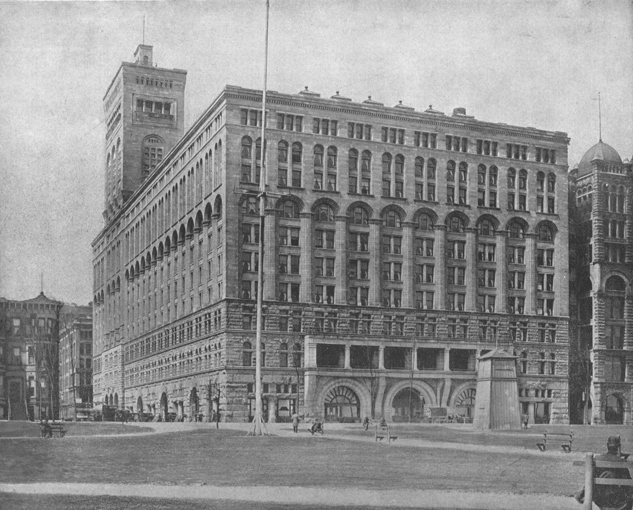 The Auditorium, Chicago, Illinois, USA, 1900. alkotó: Unbekannt