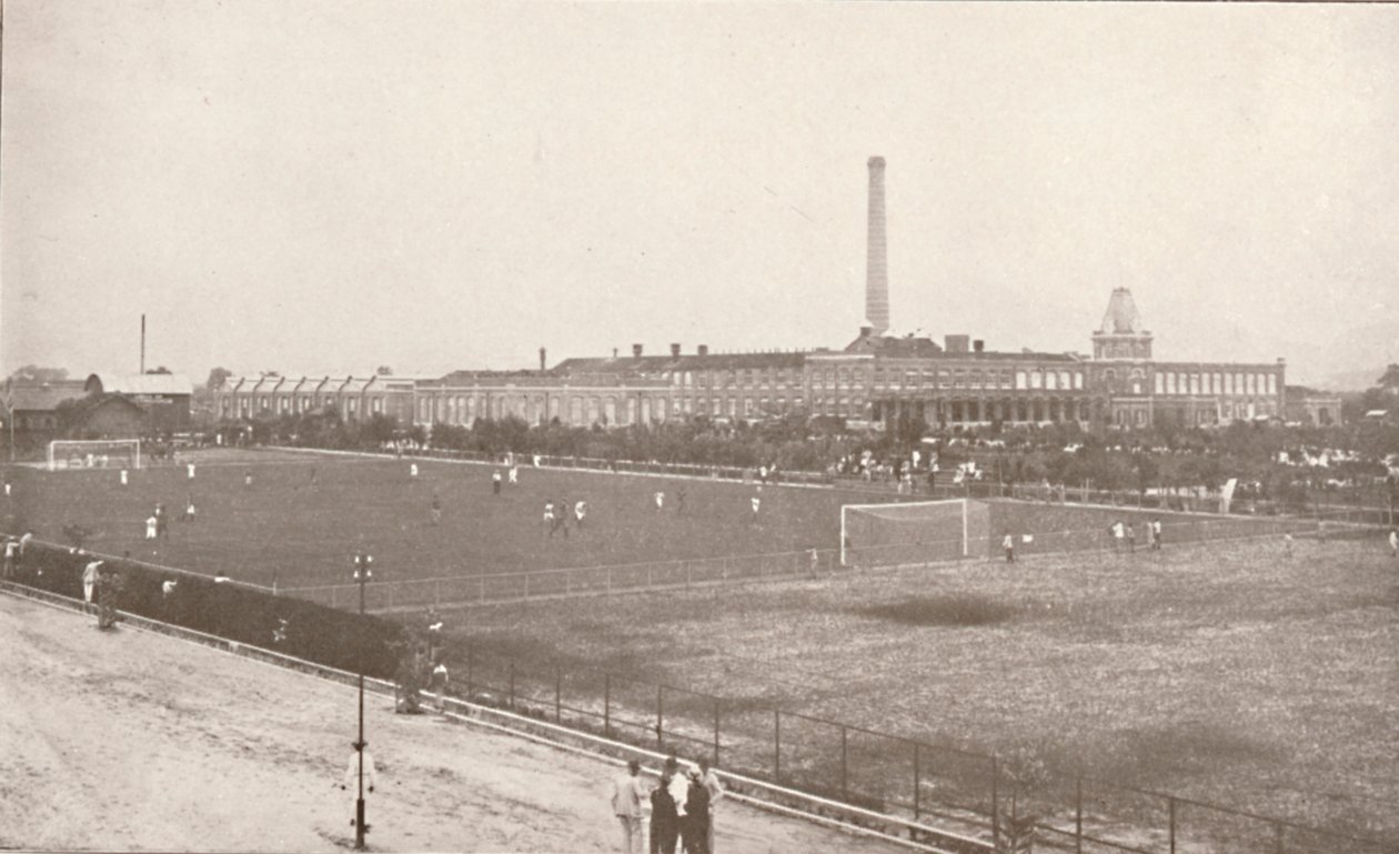 Bangui futballpálya: központi vasút, 1914 alkotó: Unbekannt