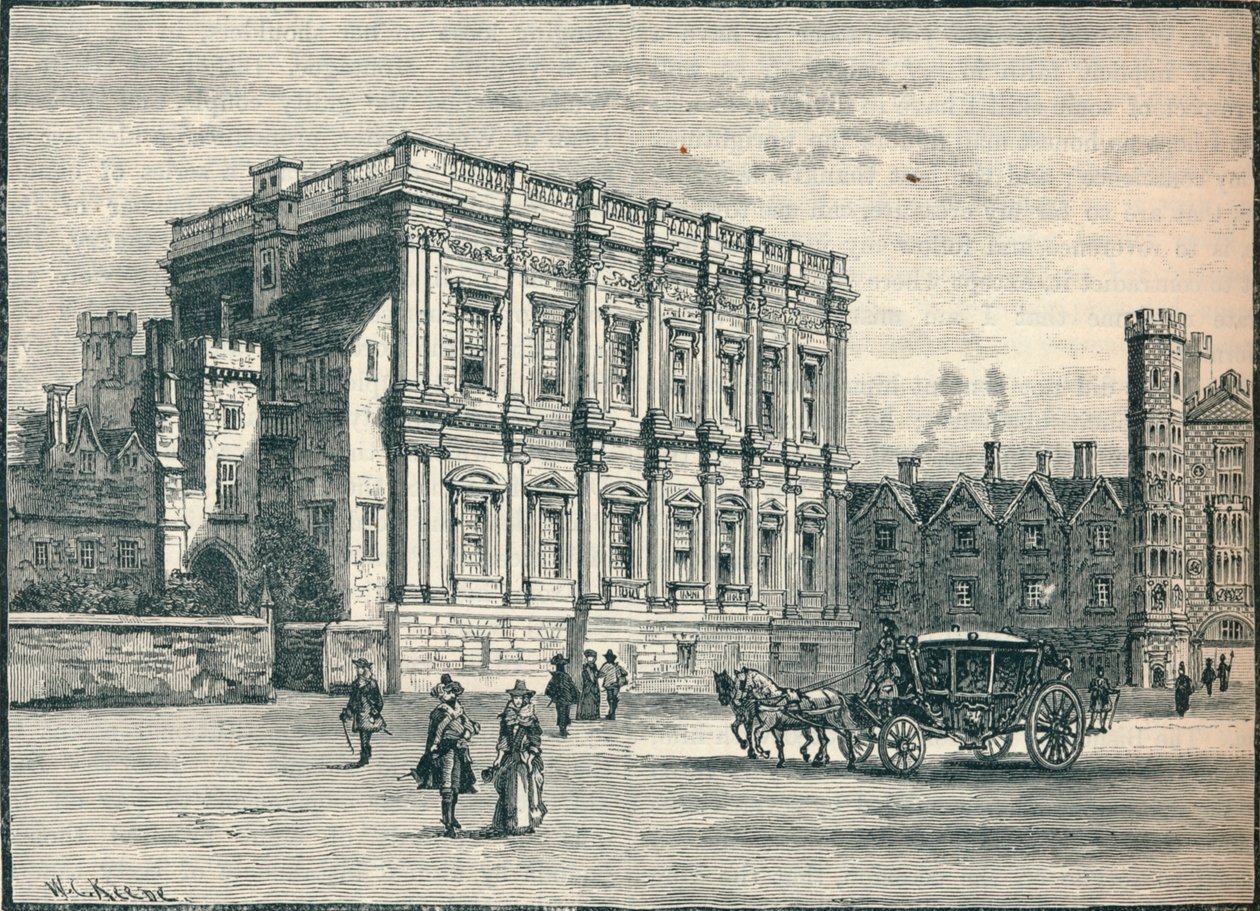 The Banqueting House, Whitehall, London, 17. század, 1905 alkotó: Unbekannt