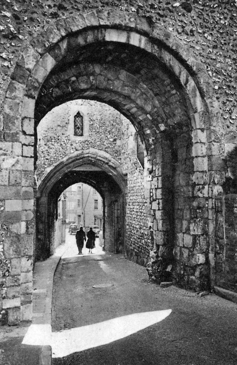 The Barbican Arches, Lewes, East Sussex, 1900-c1920 alkotó: Unbekannt