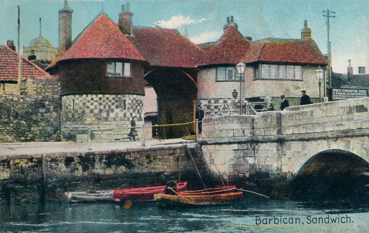The Barbican, Sandwich, Kent, 1905. alkotó: Unbekannt