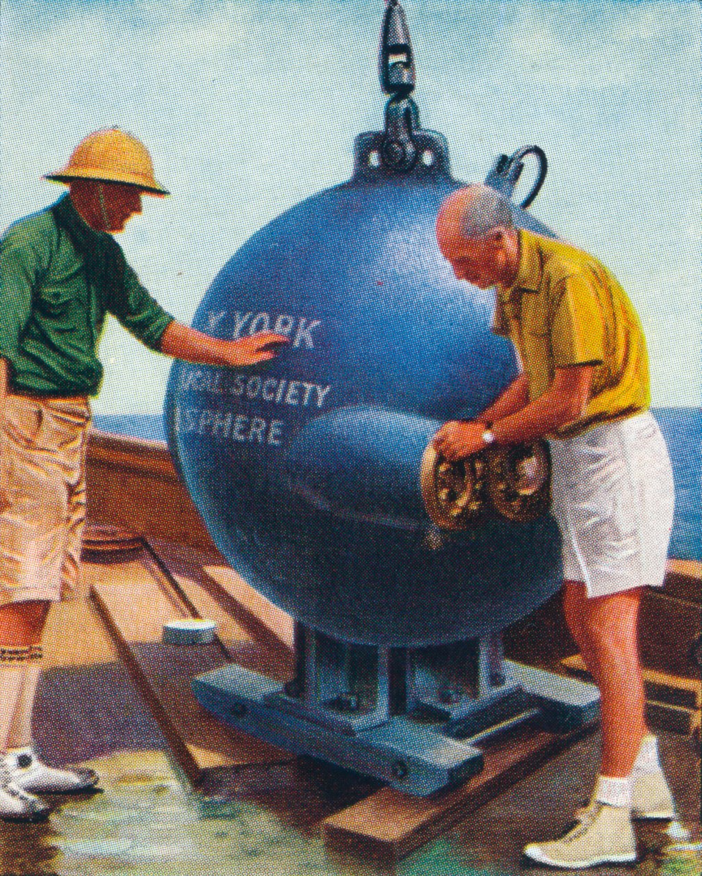 A Bathysphere, 1938 alkotó: Unbekannt