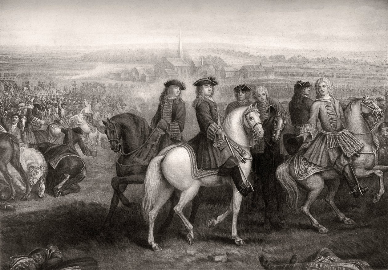 A blenheimi csata, 1704-1906 alkotó: Unbekannt