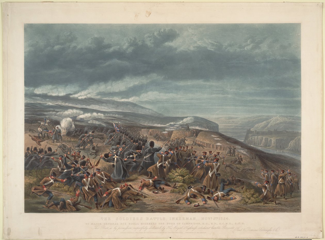 Az inkermani csata 1854. november 5-én alkotó: Unbekannt