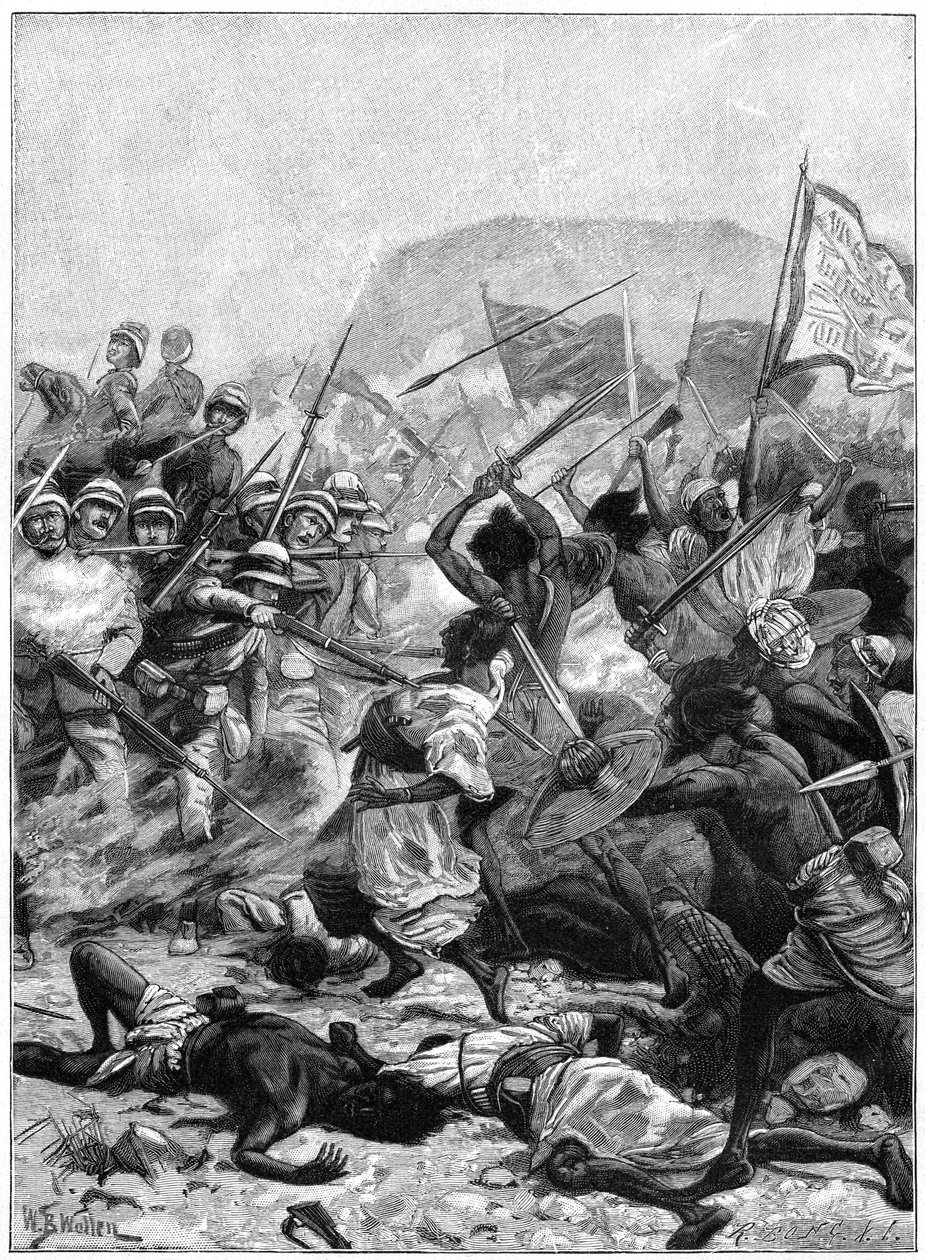 A kartúmi csata, 1885-1900 alkotó: Unbekannt
