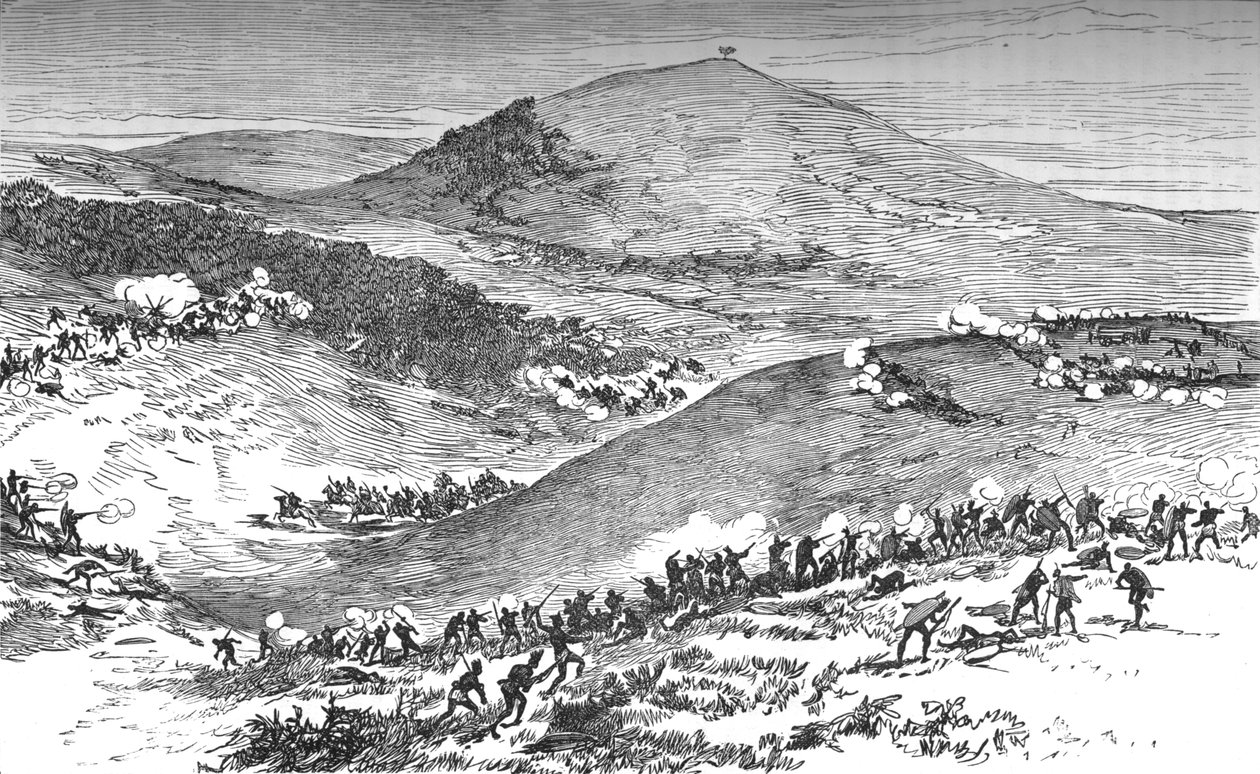 A quintanai csata, 1880 alkotó: Unbekannt