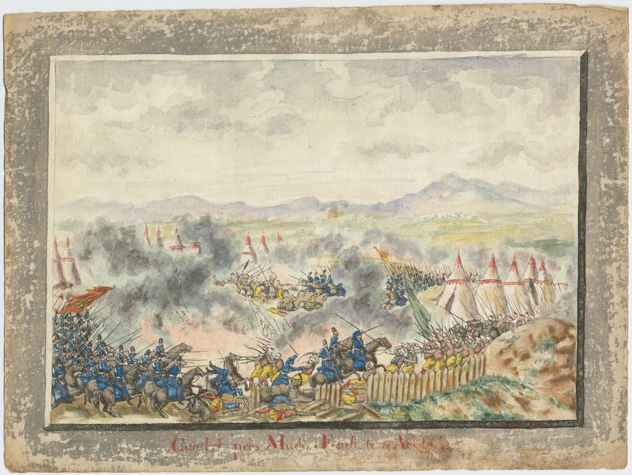 A rymniki csata 1789. szeptember 22-én alkotó: Unbekannt