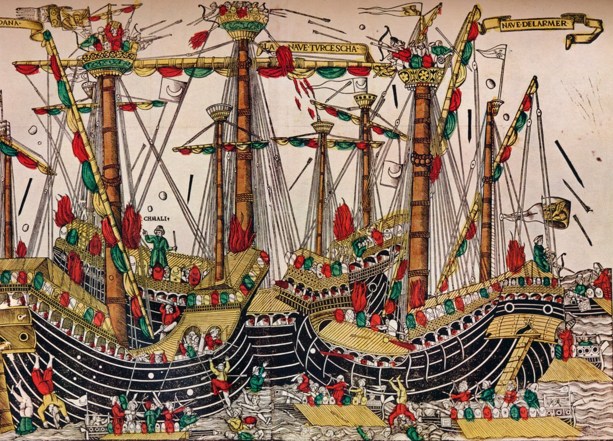 Zonchio Navarino csata, 1499 alkotó: Unbekannt