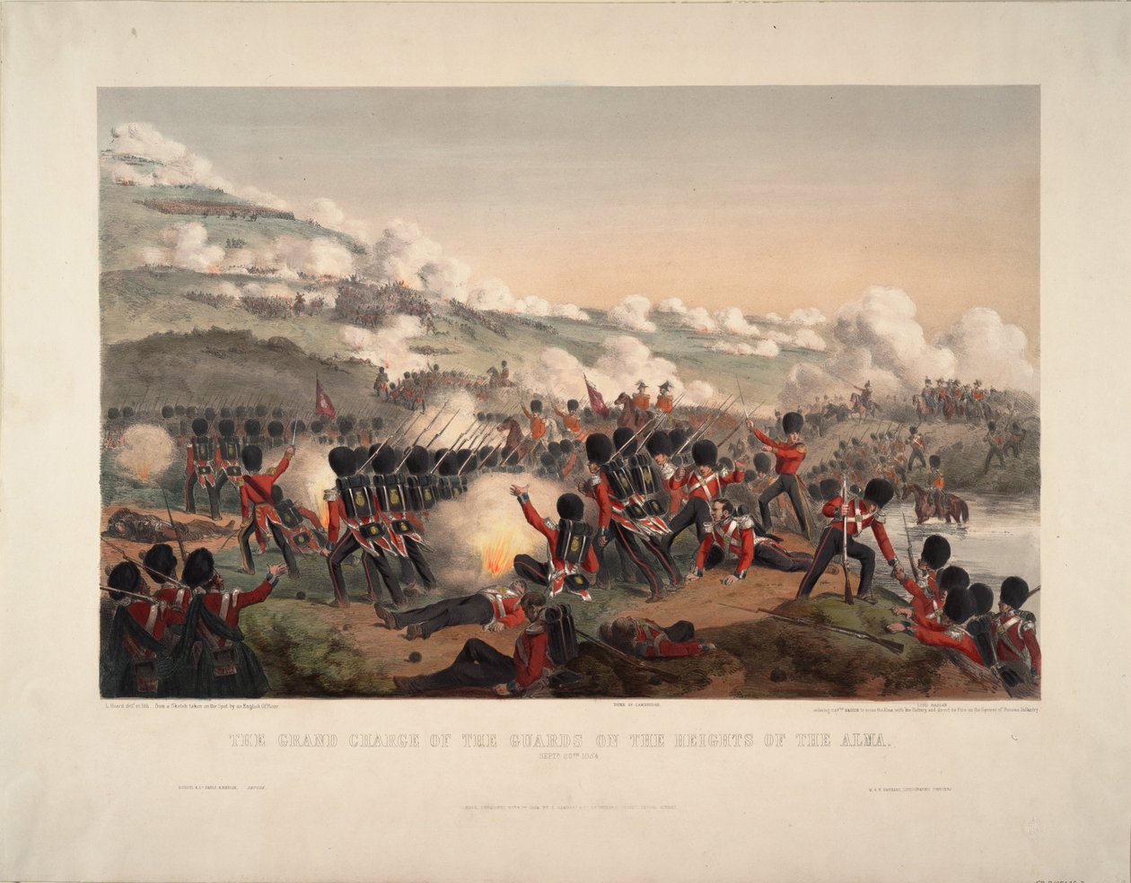 Az almai csata 1854. szeptember 20-án alkotó: Unbekannt