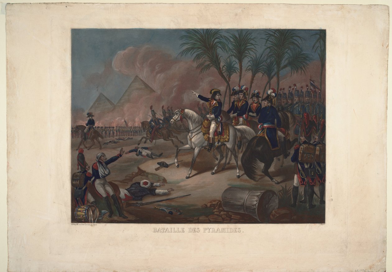 A piramisok csata, 1800 alkotó: Unbekannt