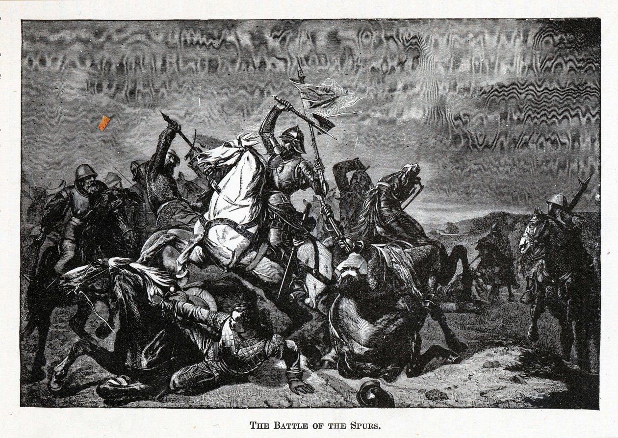 Spurs-csata, 1882 alkotó: Unbekannt