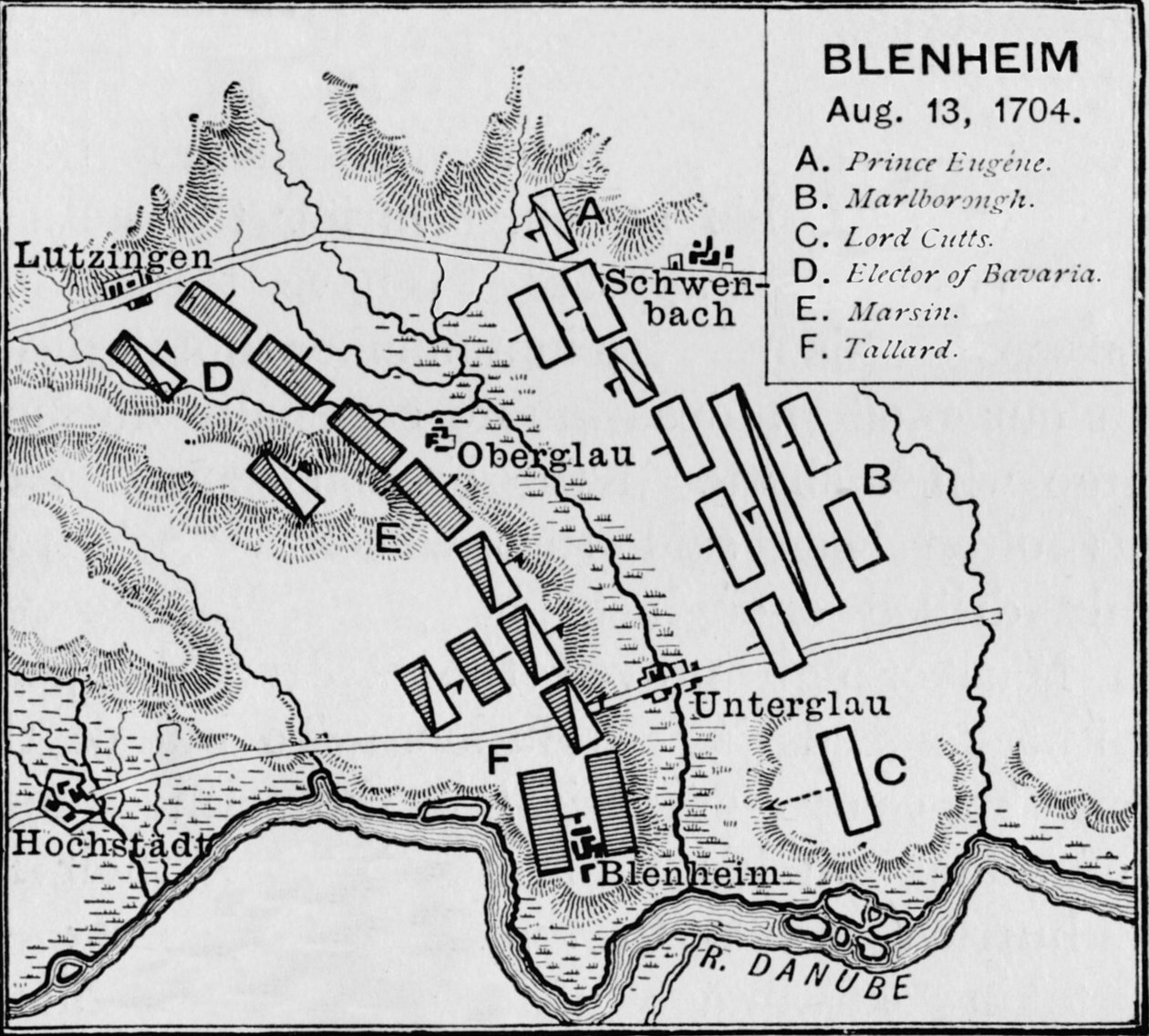 A blenheimi csatatér, 1895, 1903 alkotó: Unbekannt