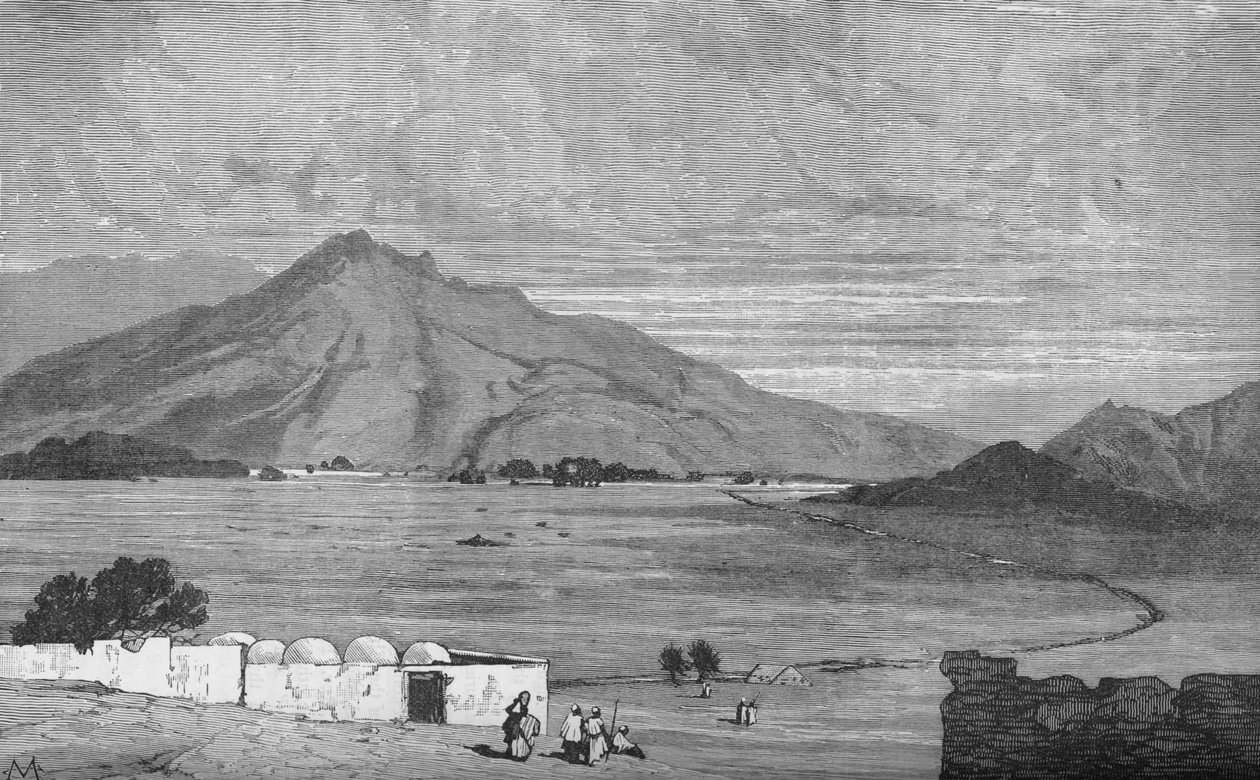 A maiwandi csatatér, 1880 alkotó: Unbekannt