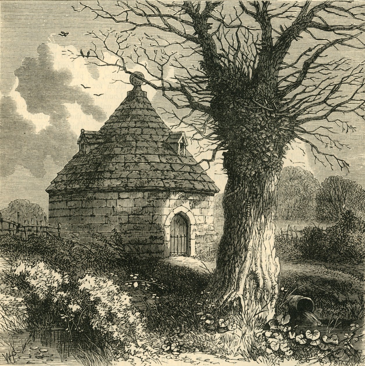 A Bayswater vezeték 1798-ban, 1876 c. alkotó: Unbekannt