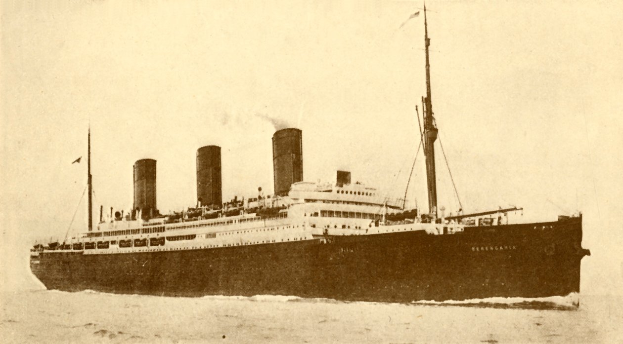 A Berengaria Cunard vonal, 52 700 tonna, 1930. alkotó: Unbekannt