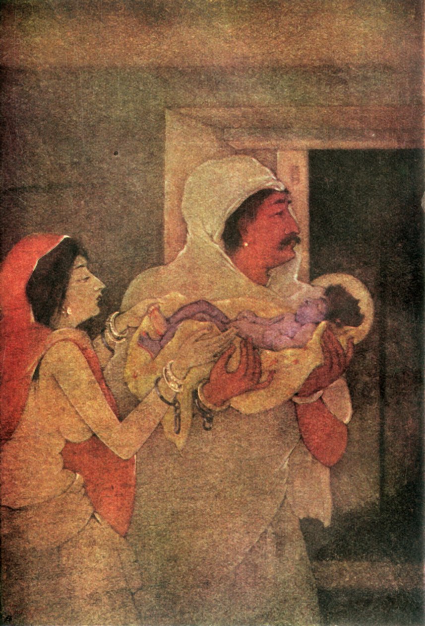 „Krsna születése”, 1920. alkotó: Unbekannt