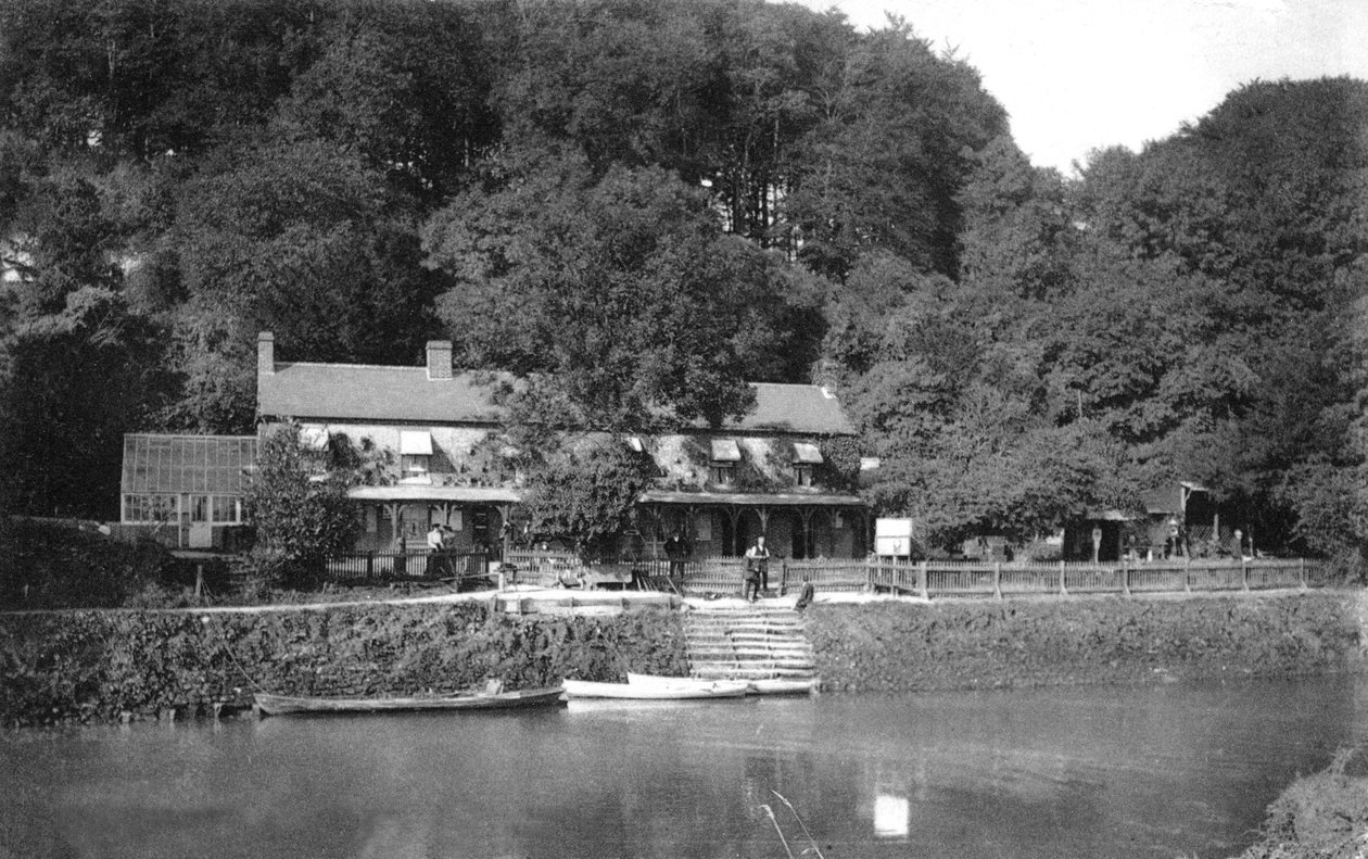 The Black Rabbit Hotel, Arundel, West Sussex, 1900-1920 alkotó: Unbekannt