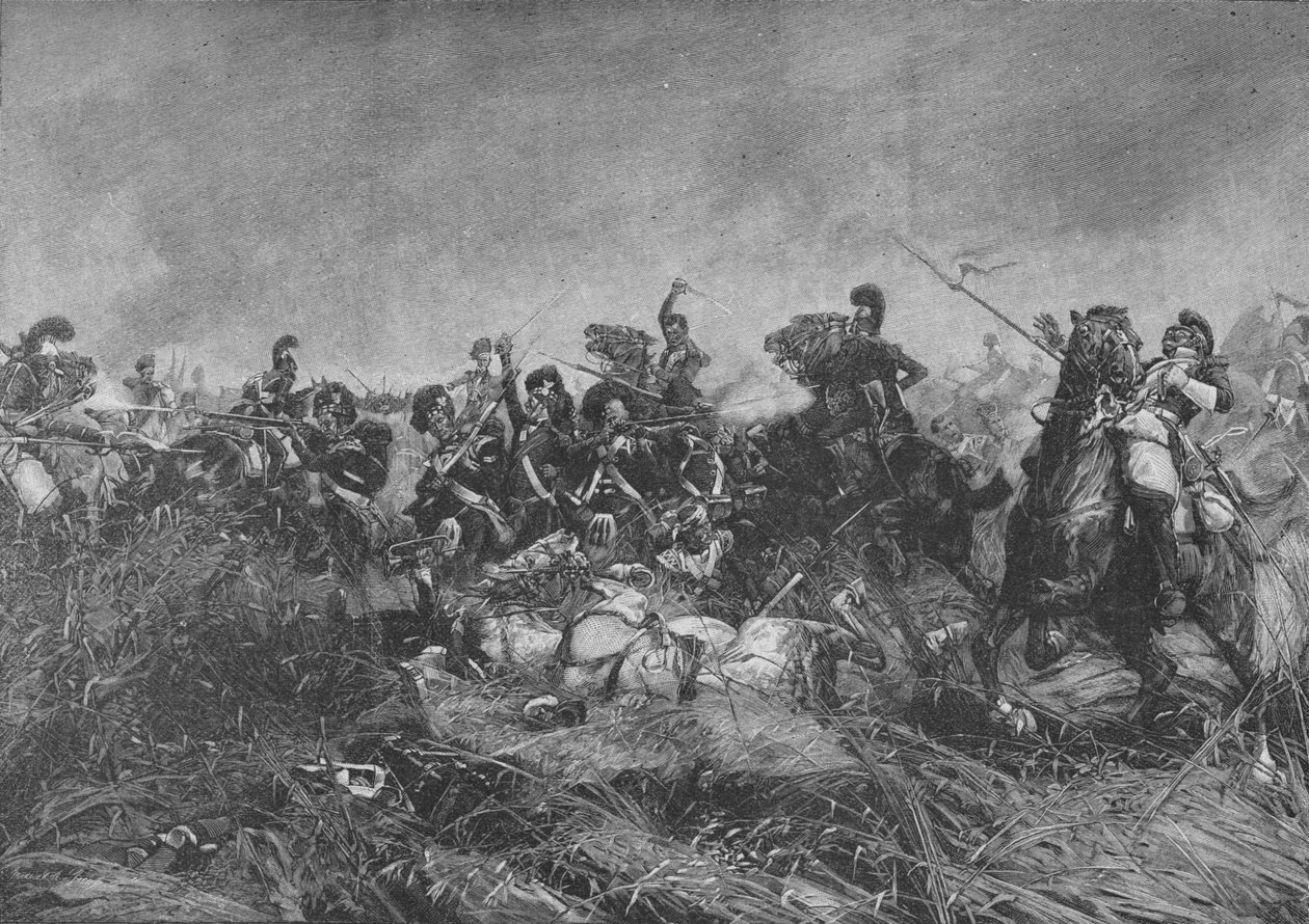 The Black Watch 42. Royal Highlanders Quatre Brasban, 1902 alkotó: Unbekannt