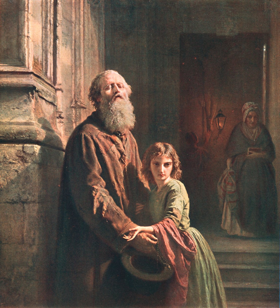 A vak koldus, 1853, c1902. alkotó: Unbekannt