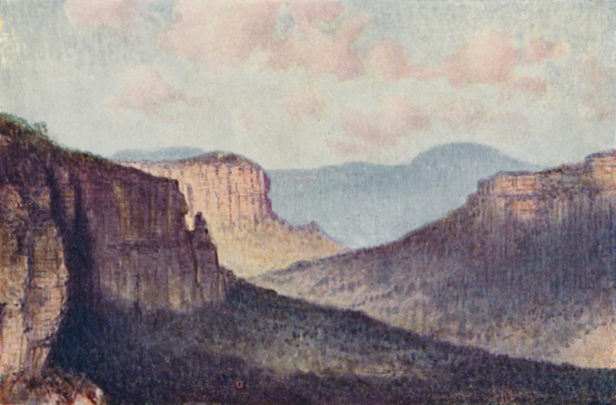 A Kék-hegység, 1923. alkotó: Unbekannt
