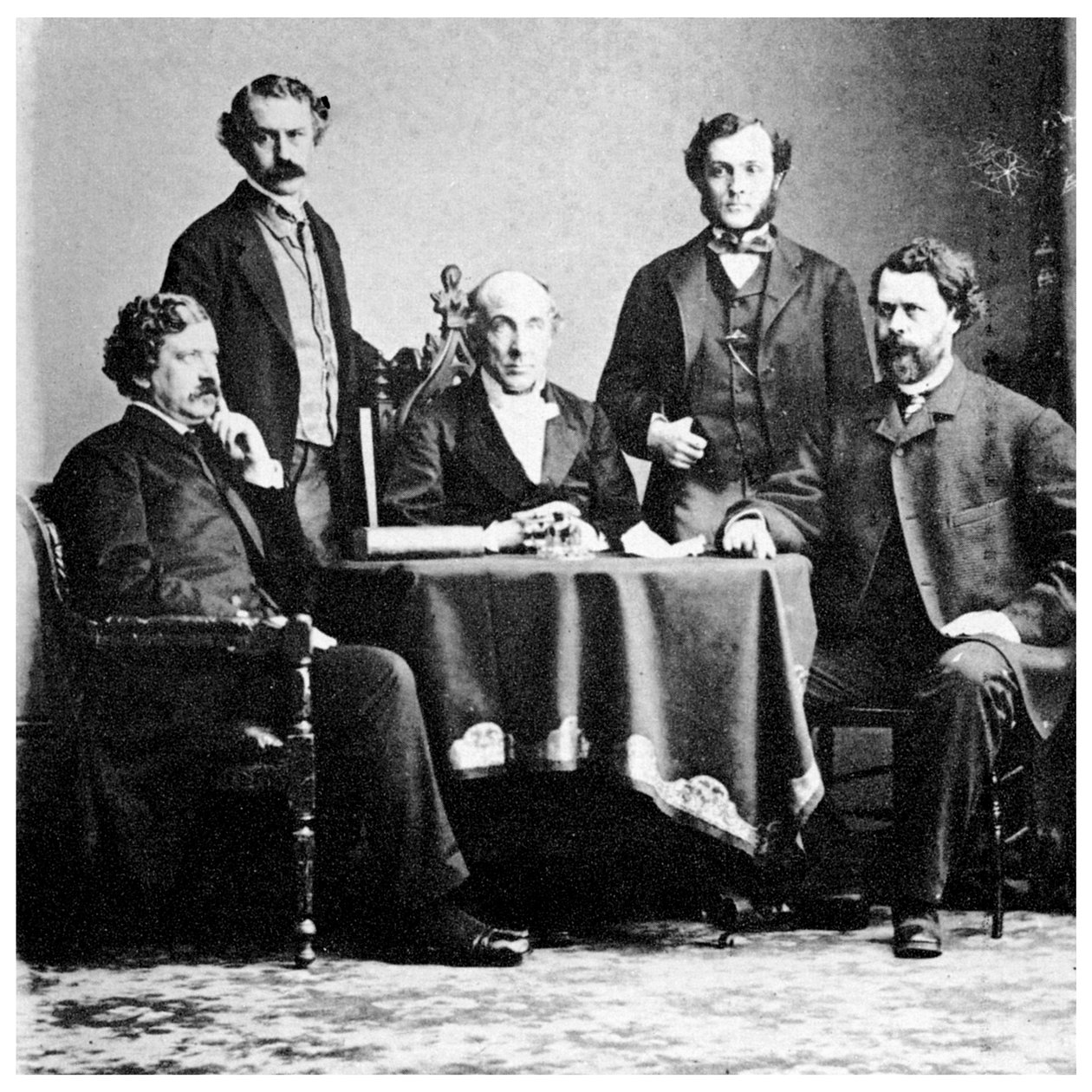 The Board of New York Police Commissioners, c1860 1955 alkotó: Unbekannt