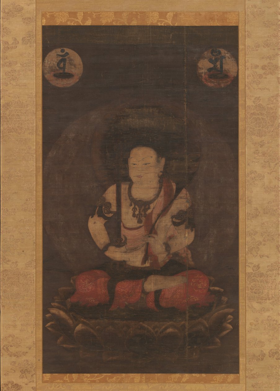 The Bodhisattva Manjushri Monju Bosatsu, 13th century. alkotó: Unbekannt